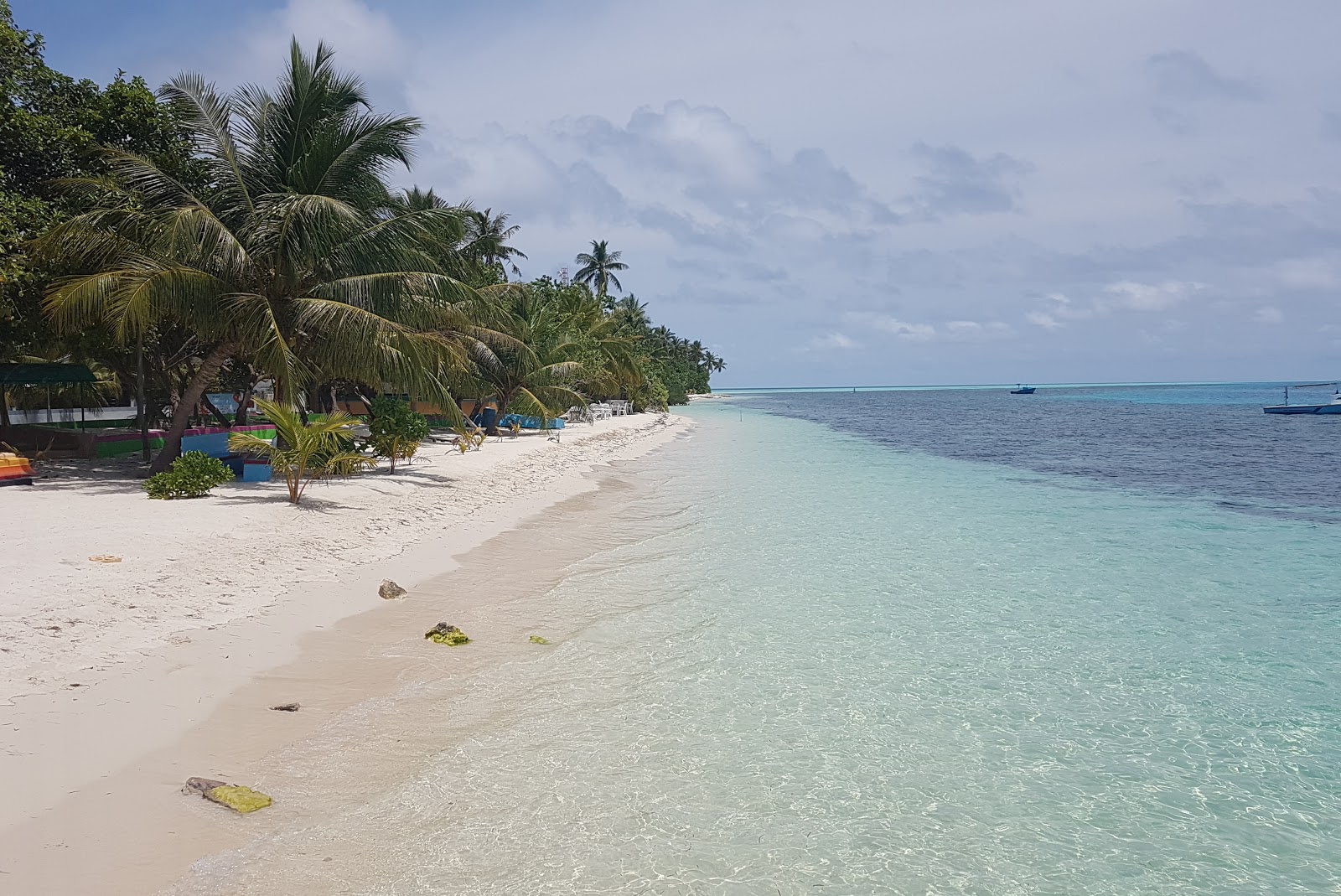 Valokuva Dhangethi Beachista. puhtaustasolla korkea