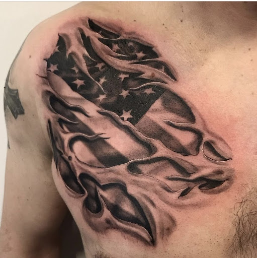 Explore ocean themed tattoo ideas, creative tattoo ideas in Amherst, available at Wanderlust Tattoo & Piercing