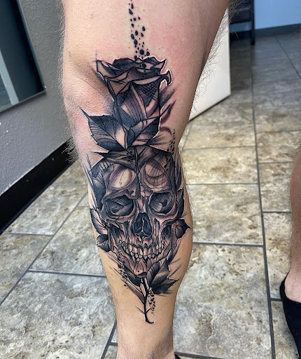 Explore female arm sleeve tattoo ideas, creative tattoo ideas in Fort Wayne, available at Grade A Tattoos and Body Piercing