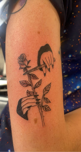 Explore soul eater tattoo ideas, creative tattoo ideas in Kissimmee, available at Fallen Heroes Tattoo & Piercing (Florida)