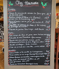 Restaurant français Chez Henriette à Viroflay - menu / carte
