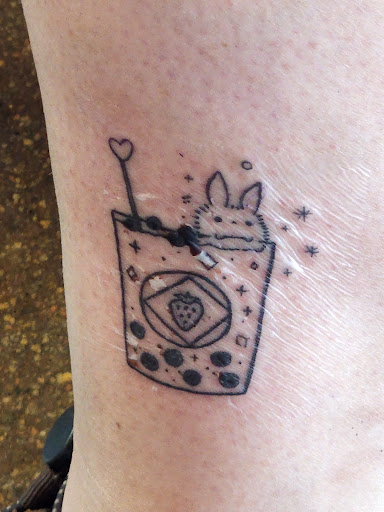 Explore quarter sleeve tattoo ideas, creative tattoo ideas in Orange, available at Three Diamonds Tattoo