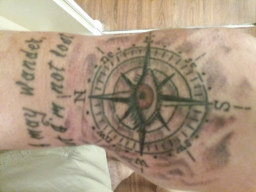 Explore bartender tattoo ideas, creative tattoo ideas in Houston, available at Rose & Dagger Tattoo