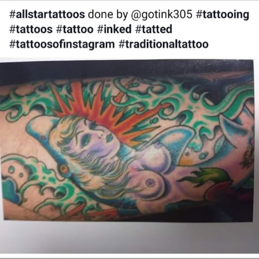 Explore bow and arrow tattoo ideas, creative tattoo ideas in Hialeah, available at Allstar Tattoo & Body piercing