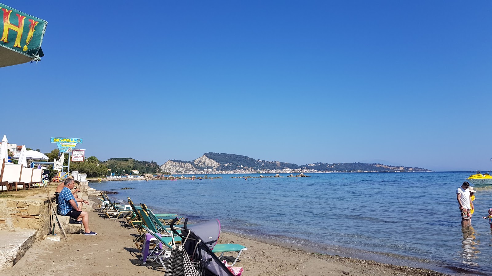 Photo of Paralia Argasi with blue water surface