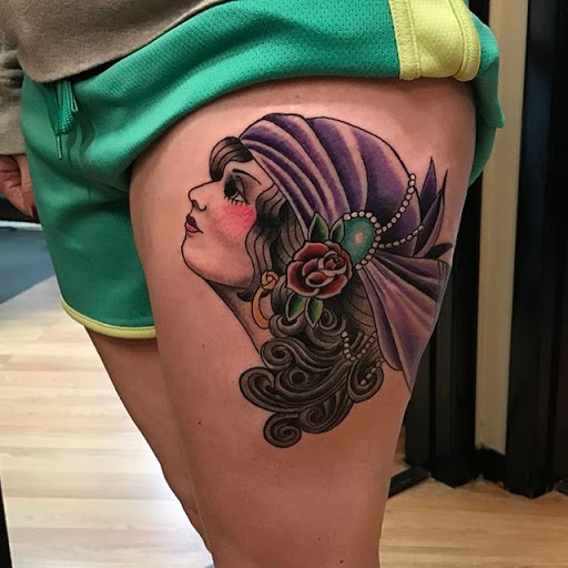 Explore tattoo ideas for dogs who passed, creative tattoo ideas in Tarpon Springs, available at Legendary Custom Tattoos and Piercings