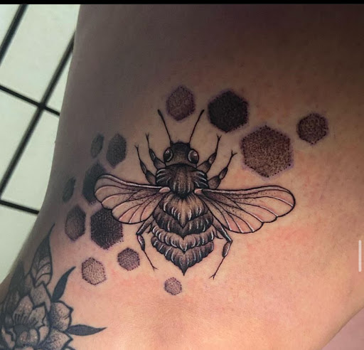 Explore throat tattoo ideas for females, creative tattoo ideas in Modesto, available at Dying Art Tattoo