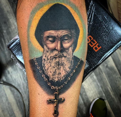 Explore tattoo wedding ideas, creative tattoo ideas in Sarasota, available at Oddity Tattoo Art University