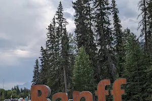 Banff Town Sign image