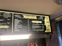 Gilgamesch à Berlin menu