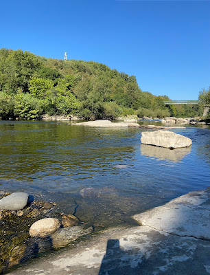 Plage de Voguë à Vogüé