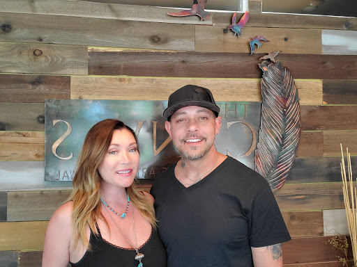 Explore solid black tattoo ideas, creative tattoo ideas in Colorado Springs, available at The New Canvas