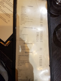 Café Capone à Paris menu