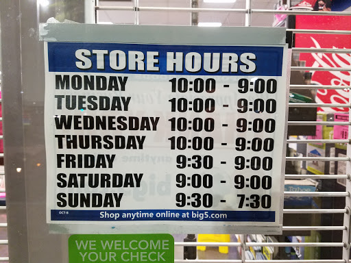 Sporting Goods Store «Big 5 Sporting Goods», reviews and photos, 705 E Birch St, Brea, CA 92821, USA