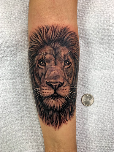 Explore bts tattoo ideas, creative tattoo ideas in Matthews, available at Divine Arts Tattoo Company