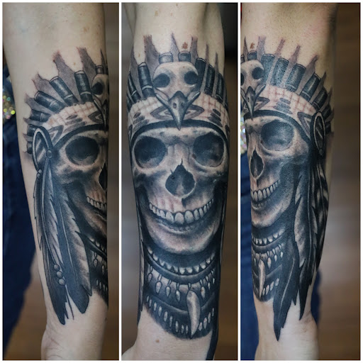 Explore frame tattoo ideas, creative tattoo ideas in Seymour, available at 3 Sevens Tattoo