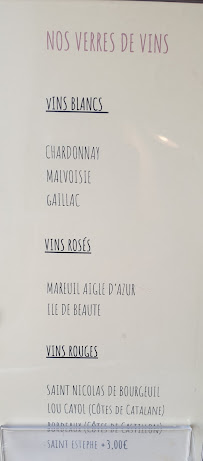 Carte du Restaurant Le Colvert, Chez p'tit père à Villeneuve-en-Retz