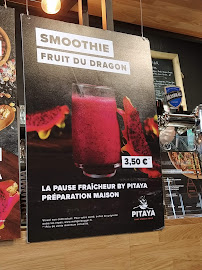 Pitaya Thaï Street Food à Saint-Brieuc carte