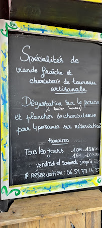 Restaurant La cachette de mamé à Le Grau-du-Roi (la carte)