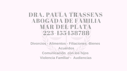 Abogados de Familia Mar del Plata Dra Paula Trassens