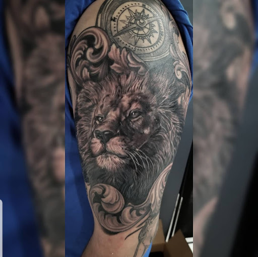 Explore the world is yours tattoo ideas, creative tattoo ideas in Schaumburg, available at Atmosphere Tattoo Gallery - Schaumburg