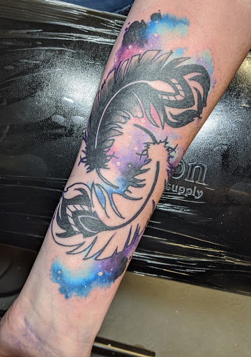 Explore ankle tattoo ideas for females, creative tattoo ideas in Odessa, available at Heart And Dagger Tattoo