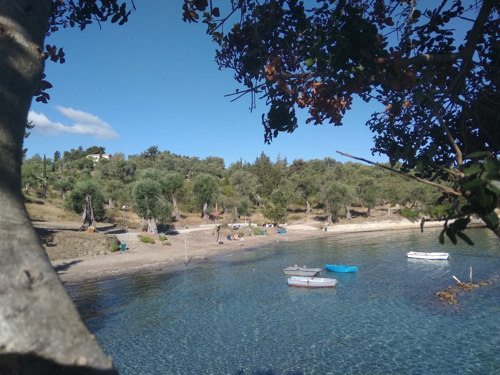 Foto van Notos beach II met gemiddeld niveau van netheid