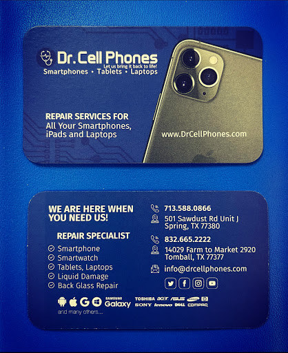 Electronics Repair Shop «Dr Cell Phone North Houston», reviews and photos, 19710 Northwest Fwy #300, Jersey Village, TX 77065, USA