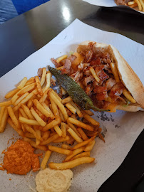 Sandwich à la viande du Restaurant marocain Le Riyad à Asnières-sur-Seine - n°6