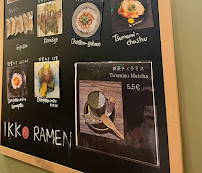 Restaurant de nouilles (ramen) IKKO Ramen à Nice - menu / carte
