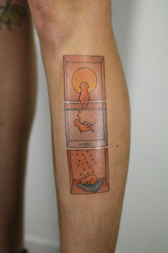 Explore hawaiian tattoo ideas, creative tattoo ideas in Saint Petersburg, available at Lucky You Tattoo