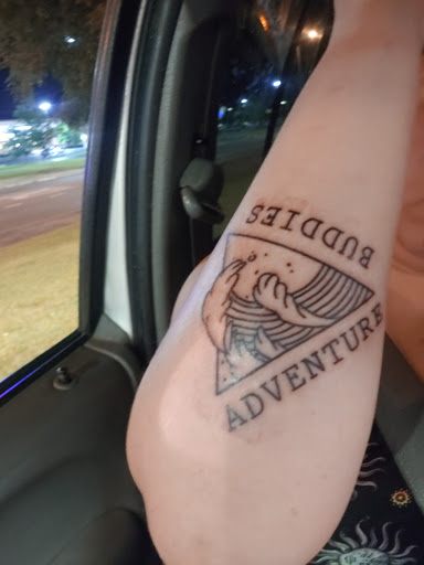 Find simple cross tattoo ideas for your next unique tattoo in Lafayette at Crown & Anchor Tattoos