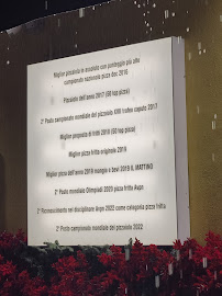 Isabella De Cham Pizza Fritta à Naples menu