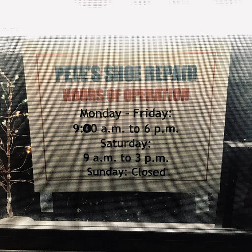 Pete's Shoe Repair