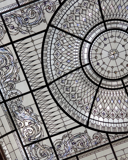 Stained glass domes and skylights by Victoria Balva