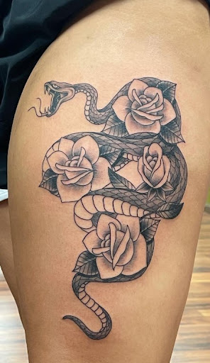 Explore solid tattoo ideas, creative tattoo ideas in Mesa, available at Ranger Tattoo & Piercing