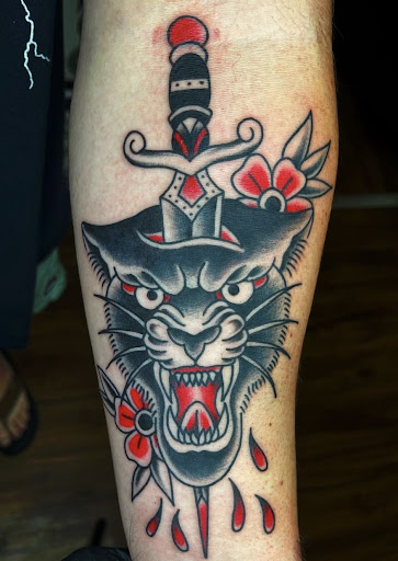 Explore thin blue line tattoo ideas, creative tattoo ideas in Wahiawa, available at American Made Tattoo