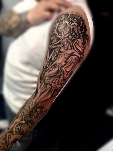 Explore mathematical tattoo ideas, creative tattoo ideas in Roanoke, available at Saint Cecilias Art Studio