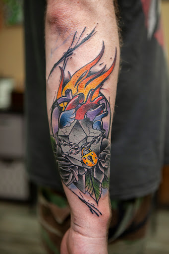 Explore father's day tattoo ideas, creative tattoo ideas in Leesville, available at Revolution Ink Tattoo and Art Gallery