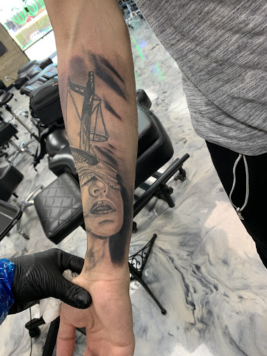 Explore inosuke tattoo ideas, creative tattoo ideas in San Diego, available at High Class Tattoo SD