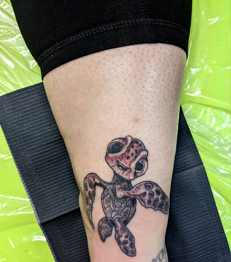 Explore jack and sally couple tattoos ideas, creative tattoo ideas in Pittsburg, available at NeonMoon Tattoo
