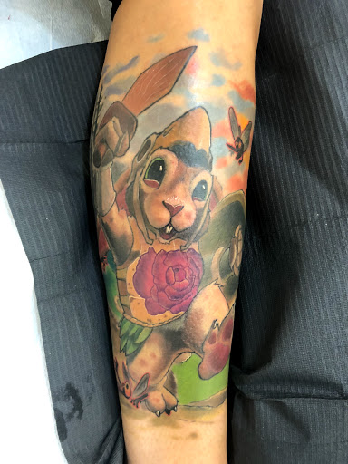 Explore poker tattoo ideas, creative tattoo ideas in Richmond, available at Loose Screw Tattoo
