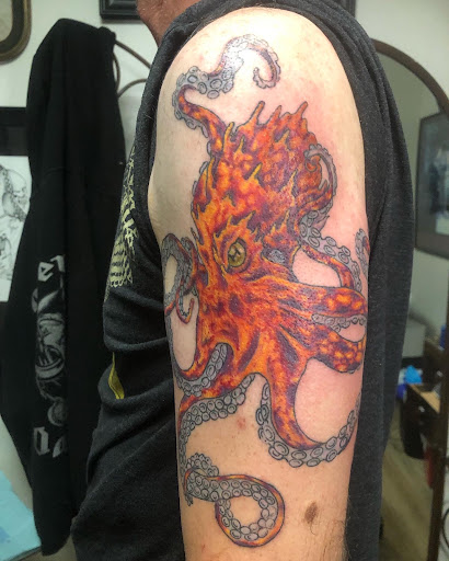 Explore female stomach tattoo ideas, creative tattoo ideas in Honokaa, available at Sea of Light Tattoo Studio