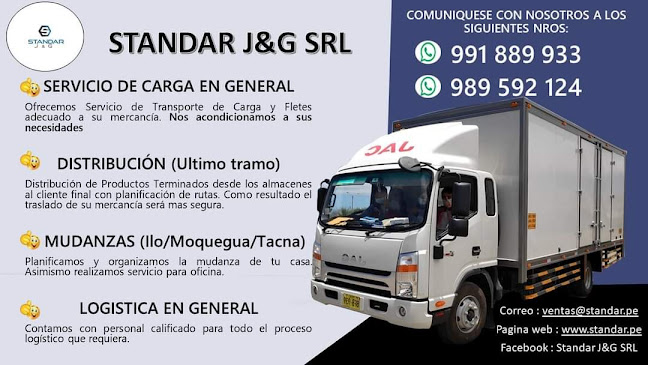 STANDAR J&G SRL - Servicio de transporte