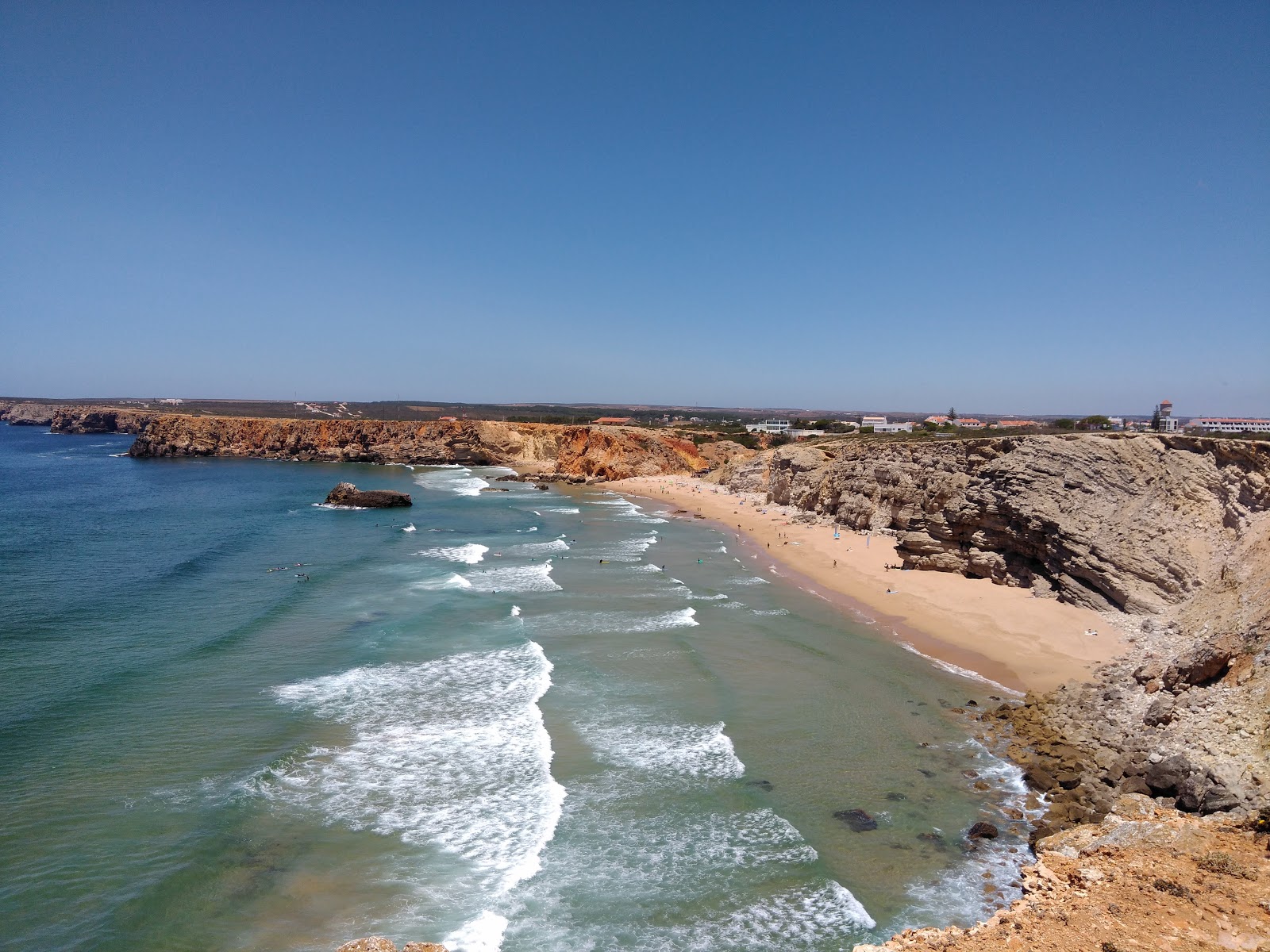 Foto van Praia do Tonel en de nederzetting