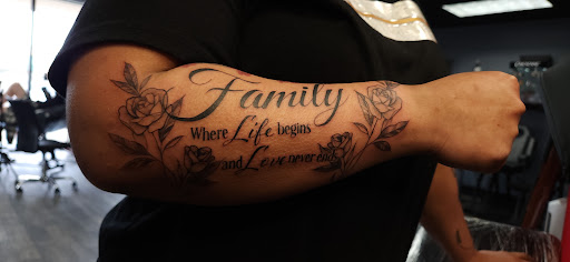 Explore moon tattoo ideas for guys, creative tattoo ideas in Anchorage, available at SDITATTOO, LLC