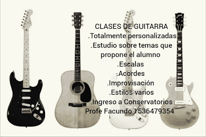 Clases de guitarra - Facundo Calabrese