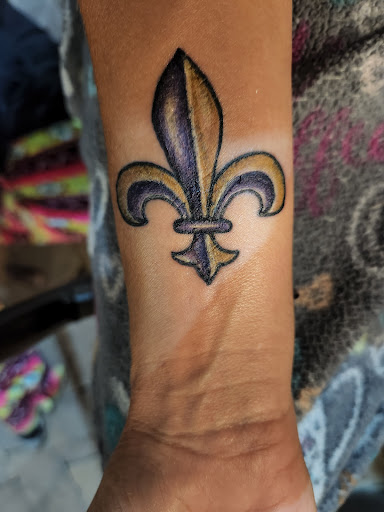 Explore son's name tattoo ideas, creative tattoo ideas in Gulfport, available at Jack & Dianes Tattoo