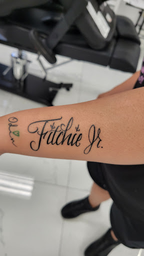 Explore arsenal tattoo ideas, creative tattoo ideas in Lockeford, available at Lucky You Tattoos Lockeford