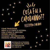 Ristorante e Pizzeria Il Giardino dei Sapori à Calvenzano menu